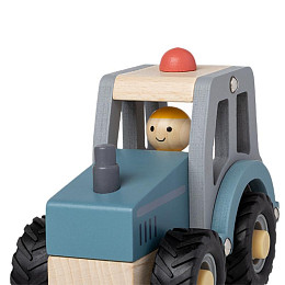 Игрушечный трактор LUKNO, синий